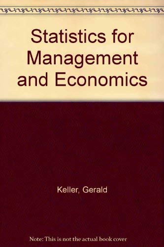 Statistics for Management and Economics