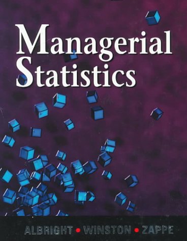Managerial Statistics - Click to Buy
