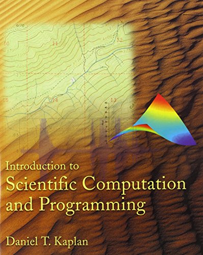 Introduction to Scientific Computation and Programming