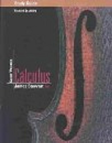 Stewart's Single Variable Calculus Study Guide - Click to Buy