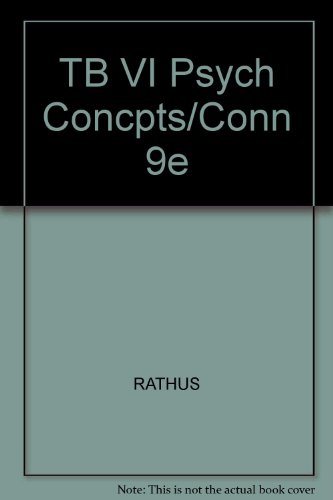 TB VI Psych Concpts/Conn 9e - Click to Buy