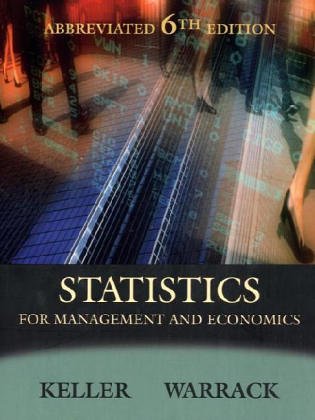 Statistics for Management and Economics with Infotrac - Click to Buy