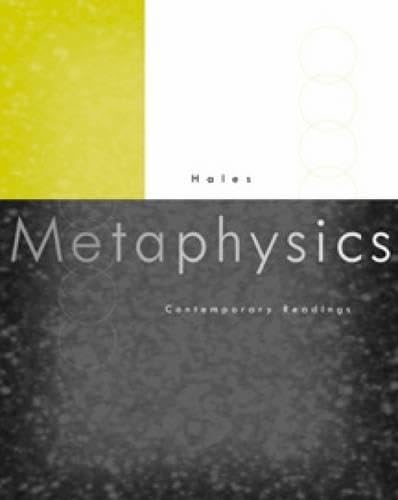 Metaphysics: Contemporary Readings - Click to Buy