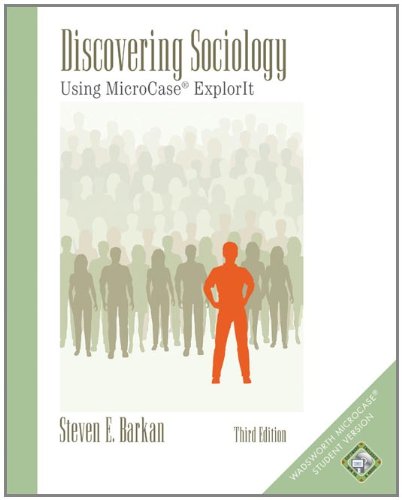Discovering Sociology: Using Microcase Explorit - Click to Buy