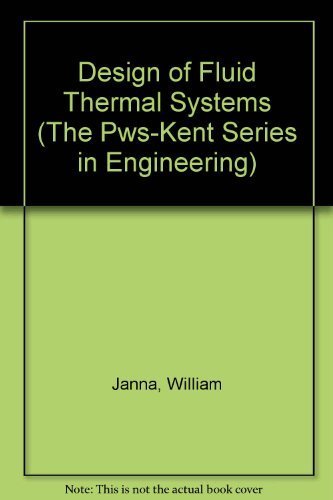 Design of Fluid Thermal Systems - Click to Buy
