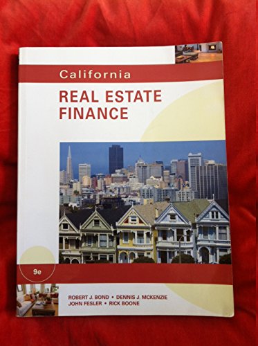 California Real Estate Finance - Click to Buy