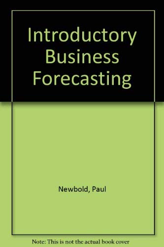 Introductory Business Forecasting - Click to Buy