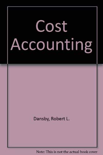 Cost Accounting - Click to Buy