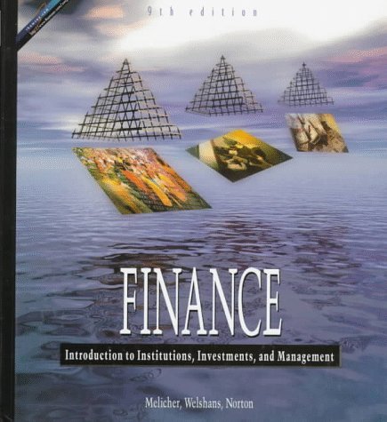 Finance : Introduction to Institutes, Investment a