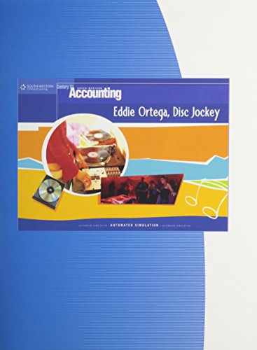 Automated Simulation Eddie Ortega, DJ: for Century 21 Accounting - Click to Buy