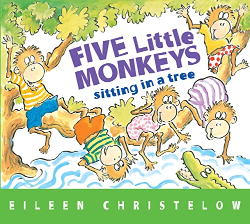 Five Little Monkeys Sitting in a Tree (A Five Little Monkeys Story) - Click to Buy