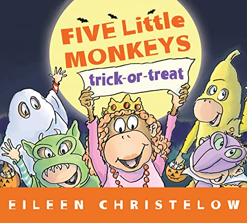 Five Little Monkeys Trick-or-Treat Board Book - Click to Buy