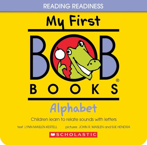 My First Bob Books - Alphabet Box Set | Phonics, Letter sounds, Ages 3 and up, Pre-K (Reading Readiness) - Click to Buy
