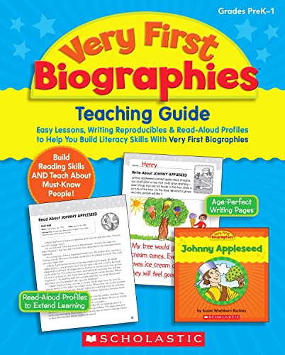 Very First Biographies Grades PreK-1: Easy-to-Read Books About 16 Amazing People All Young Leaners Should Know About - Click to Buy