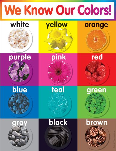 Teacher's Friend Scholastic Tf2503 Colors Chart