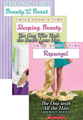 Twice Upon A Time Trio: Twice Upon a Time #1: Rapunzel, the One with All the Hair; Twice Upon a Time #2: Sleeping Beauty, the One Who Took the Really Long Nap; Twice Upon a Time #3: Beauty and the Beast, the Only One Who Didn't Run Away (Twice Upon A Time, 3 Book Set) - Click to Buy
