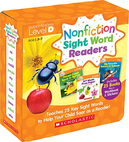 Nonfiction Sight Word Readers Parent Pack Level D - Click to Buy
