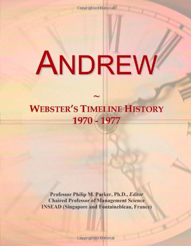 Andrew: Webster's Timeline History, 1970 - 1977 - Click to Buy