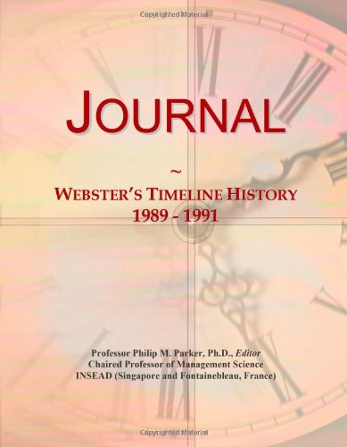 Journal: Webster's Timeline History, 1989 - 1991 - Click to Buy