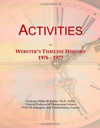 Activities: Webster's Timeline History, 1976 - 1977