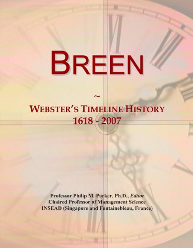 Breen: Webster's Timeline History, 1618 - 2007 - Click to Buy