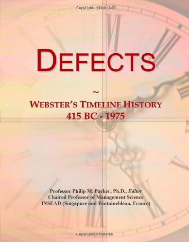 Defects: Webster's Timeline History, 415 BC - 1975