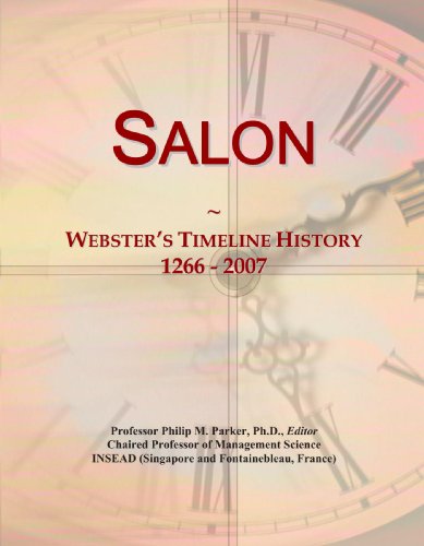 Salon: Webster's Timeline History, 1266 - 2007 - Click to Buy