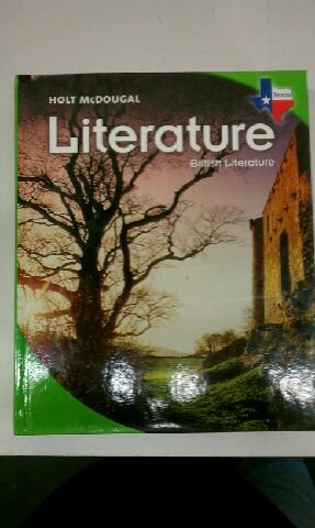 Literature, Grade 12 British Literature: Holt Mcdougal Literature - Click to Buy