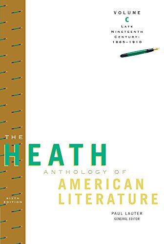 The Heath Anthology of American Literature 3 Volume Set: Volumes C, D, & E - Click to Buy