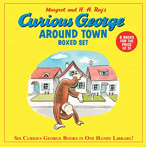 Curious George Around Town 6-Book Box Set: 6 Favorite 8x8s! - Click to Buy