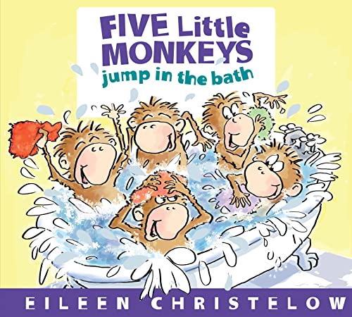 Five Little Monkeys Jump in the Bath - Click to Buy