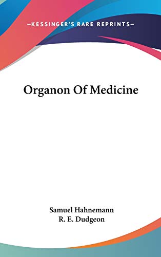 Organon of Medicine - Click to Buy