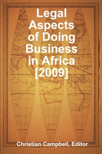 Legal Aspects of Doing Business in Africa [2009] - Click to Buy