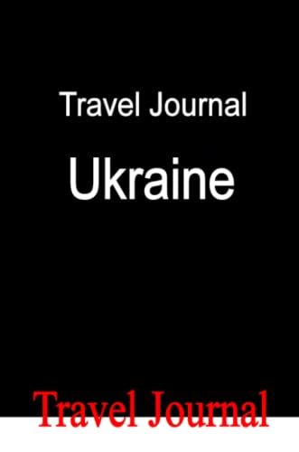 Travel Journal Ukraine - Click to Buy