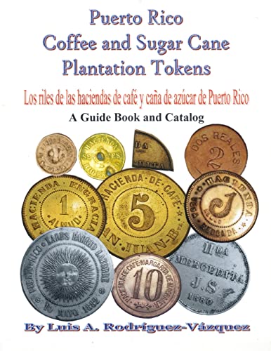 Puerto Rico coffee and sugar cane plantation tokens - Click to Buy