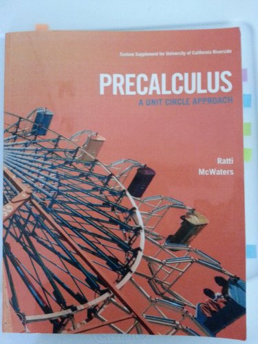 Precalculus : Unit Circle Approach (Custom) - Click to Buy