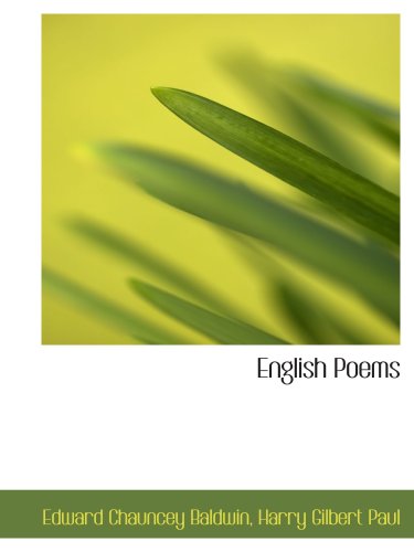 English Poems - Click to Buy