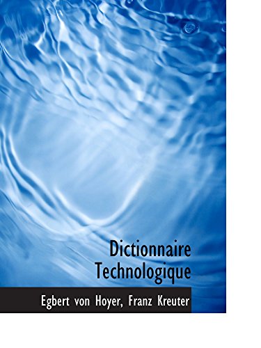 Dictionnaire Technologique - Click to Buy