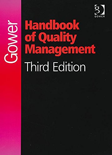 Gower Handbook of Quality Management - Click to Buy