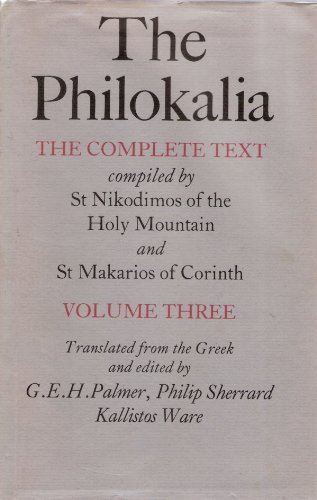 Philokalia: The Complete Text - Click to Buy