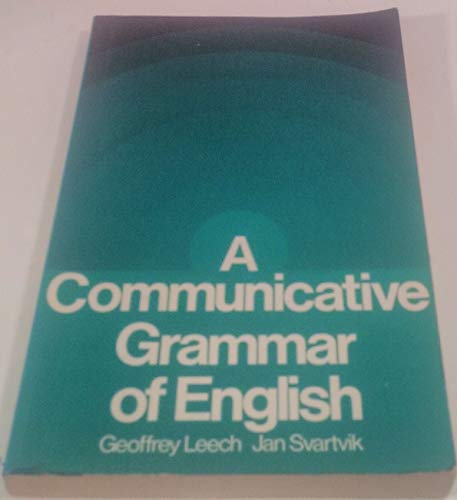 A Communicative Grammar of English - Click to Buy