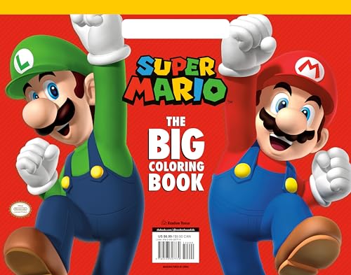 Super Mario: The Big Coloring Book (Nintendo®) - Click to Buy