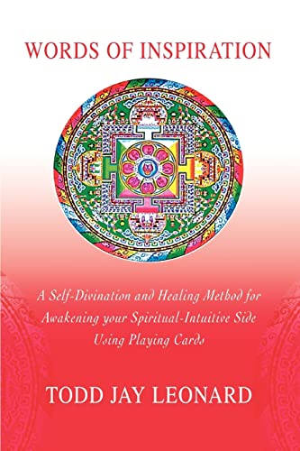Words of Inspiration: A Self-Divination and Healing Method for Awakening your Spiritual-Intuitive Side Using Playing Cards - Click to Buy