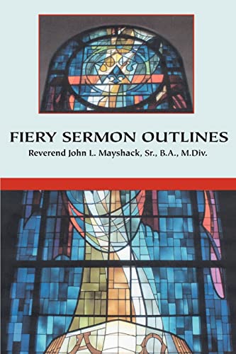 Fiery Sermon Outlines - Click to Buy