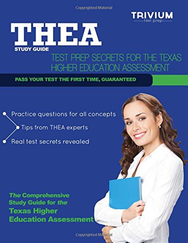 THEA Study Guide: Test Prep Secrets for the Texas Higher Education Assessment - Click to Buy