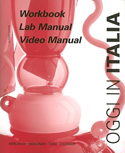 Workbook, Lab Manual, Video Manual, Italian Edition - Click to Buy