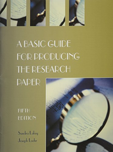 Basic College Guide to Research Papers, Custom Publication - Click to Buy