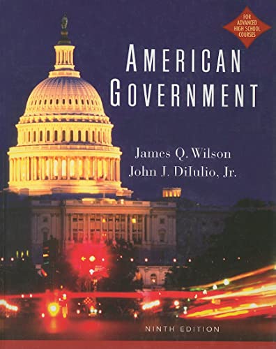 American Governement: Institutions and Policies - Click to Buy
