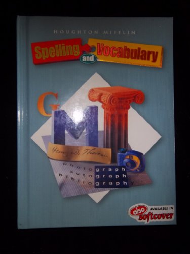 Spelling and Vocabulary Non-Consumable Level 7: Houghton Mifflin Spelling and Vocabulary - Click to Buy