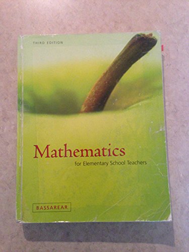Mathematics for Elementary School Teachers - Click to Buy
